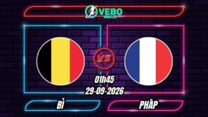 Nhận định Bỉ vs Pháp 01h45 ngày 29/09/2026