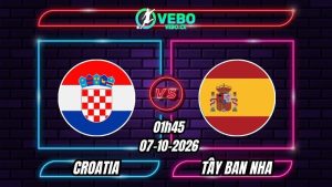 Nhận định Croatia vs Tây Ban Nha 01h45 ngày 07/10/2026